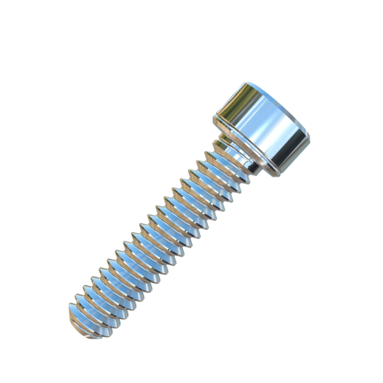 Titanium #4-40 X 1/2 UNC Socket Head Allied Titanium Machine Screw, 160,000 psi Tensile Strength with self-locking nylon patch  (With Certs and CoC)
